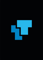 Obraz premium t logo