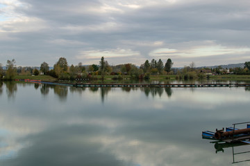 Rund um die Feldkirchner Badeseen in Feldkirchen an der Donau Oberösterreich Österreich