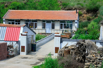 residents landscape architecture in the Huashulin Village, China