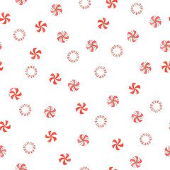 Christmas peppermint candy pattern. Great for scrapbooking, fabric, wallpaper, cards © Jennifer