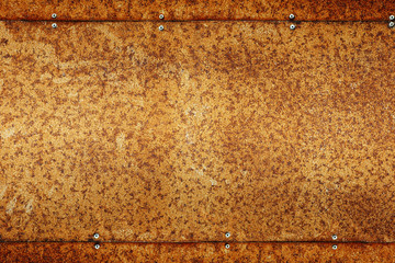 Grunge texture of very old rusty metal plate background