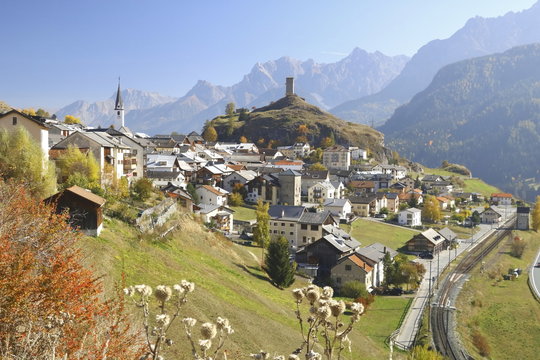 Herbststimmung in Ardez