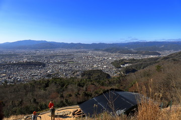 大文字山の頂上