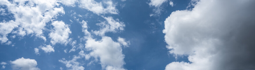 blue sky with cloud