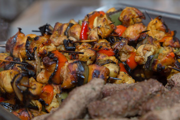 hotel, Spain, palm trees, sky, nature,