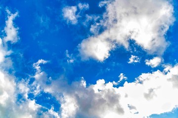 hotel, Spain, palm trees, sky, nature,