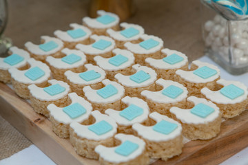 christmas cookies on the table