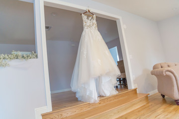 Fototapeta na wymiar Bride Dress