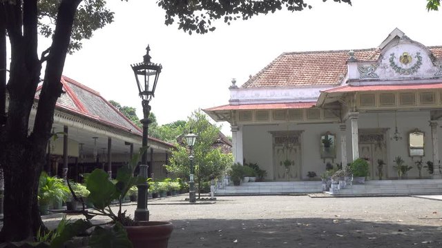 Kraton or Keraton is the Javanese word for a royal palace. Its name is derived from ka-ratu-an which means the residence of ratu