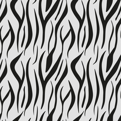Animal print, zebra texture background black and white colors