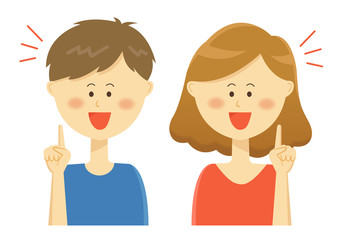 男性女性上半身_ポイント