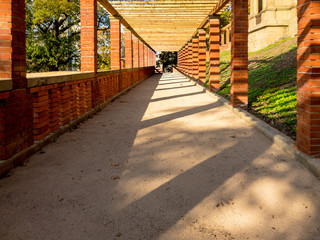 walkway in the park