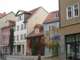 Straße in Weimar