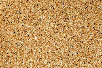 Jasmine brown rice closeup. Organic grain texture