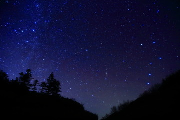 信州渋峠の星空