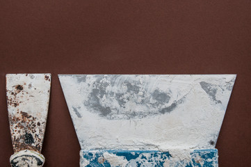dirty old spatula