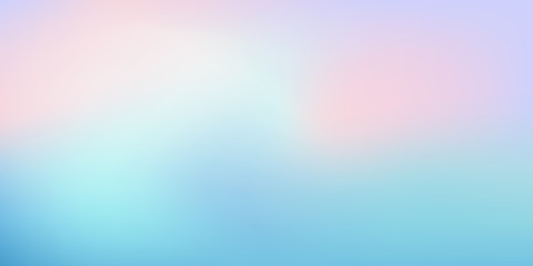Vector abstract colorful background blurred gradient pastel color palette