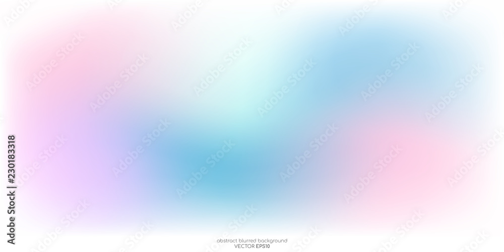 Aufkleber vector abstract colorful background blurred gradient pastel color palette