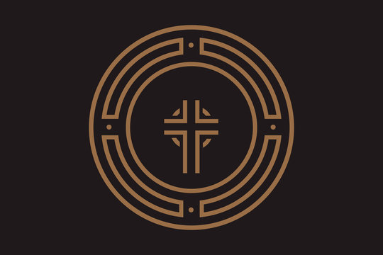The logo for the Church in the circle