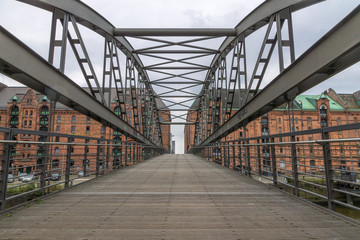 Alte Speicherstadt in Hamburg