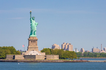 Fototapeta premium Statua Wolności na Liberty Island w Nowym Jorku