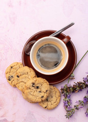 Plätzchen und Kaffee