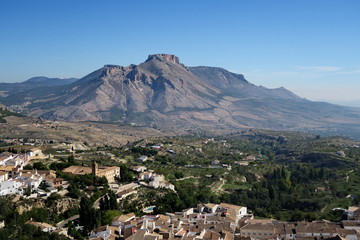 Paysage de Velez-Blanco, vue a&eacute;rienne