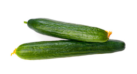 cucumber isolated on white background