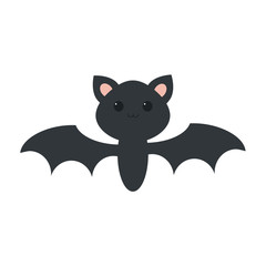Vector of a very beautiful bat.