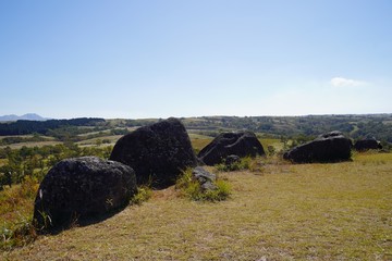 阿蘇くじゅう連山の中央に位置するパワースポット・押戸石の丘
