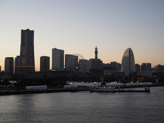 Fototapeta premium 横浜 みなとみらい 景観