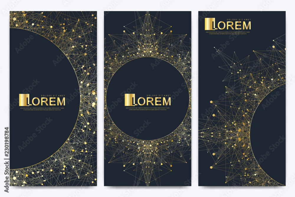 Poster chocolate bar packaging set. trendy luxury product branding template with label pattern for packagin