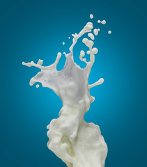 milk splash