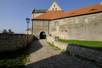 Schloss Neuenburg bei Freyburg, Burgenlandkreis, Sachsen-Anhalt, Deutschland.....