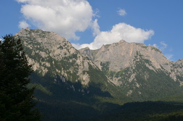 Fototapeta premium view of mountains