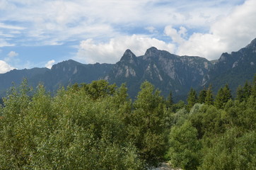 view of mountains