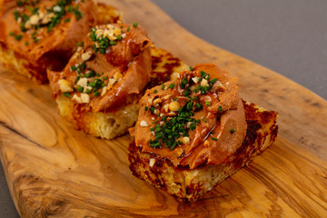 Bruschetta with pate