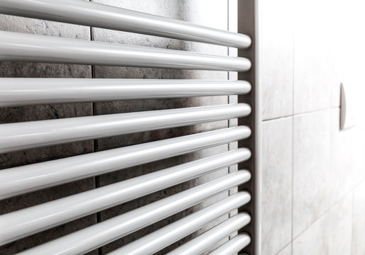 Bathroom heater perspective view