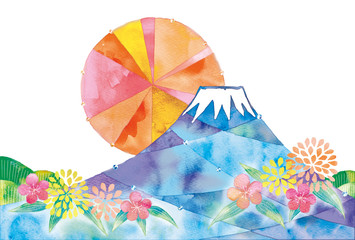 年賀状初日の出