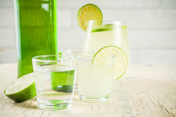 Fototapeta premium Traditional korean drink soju