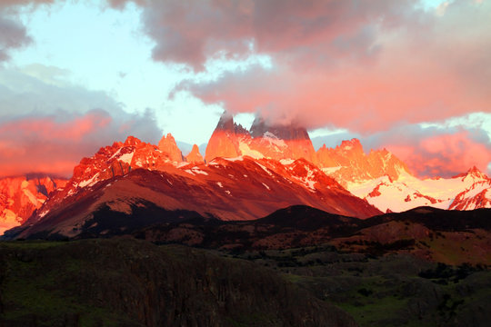 Sonnenaufgang am Fitz Roy