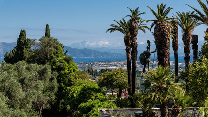 Achilleion von Kaiserin Sissi auf Korfu in Griechenland