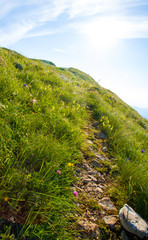 Obraz premium hiking path