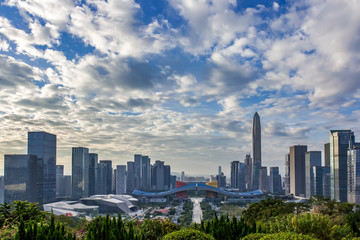 Shenzhen City Skyline