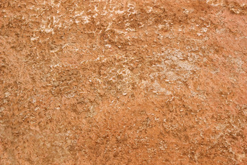 weathered ochre-colored wall