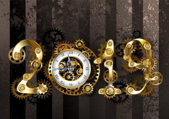 Steampunk 2019 with gears