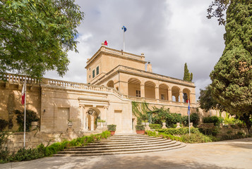 Attard, Malta. San Anton Palace - the official residence of the President of Malta, 1600-1636