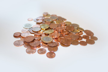 Haufen Münzen
