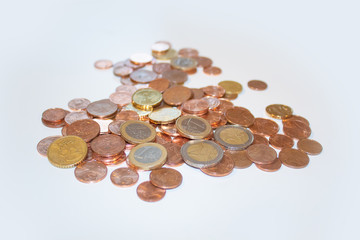 Haufen Münzen