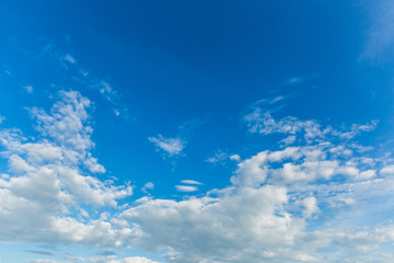 blue sky and clouds background - can use for montage, display product